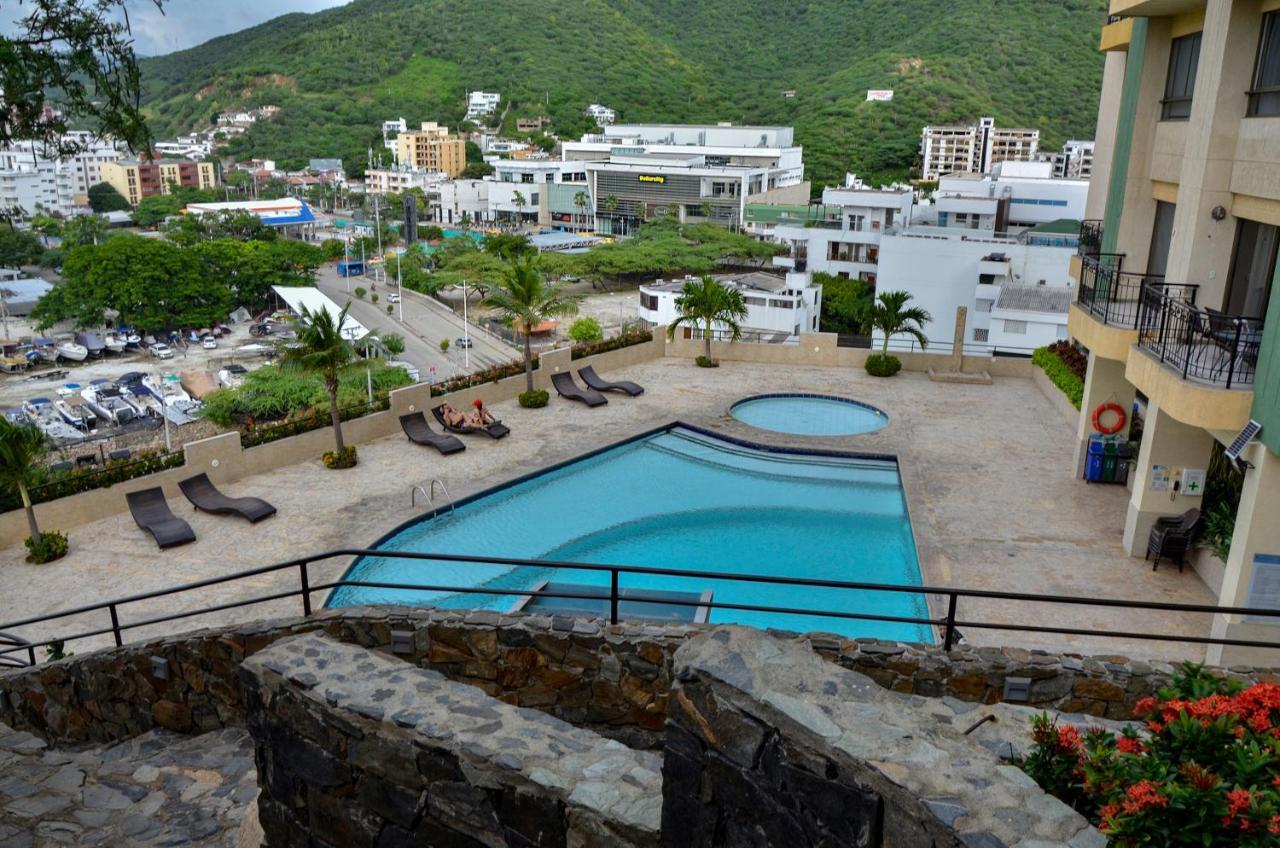 Apartamentos El Penon Del Rodadero Vista Al Mar - By Apartamar Santa Marta Kültér fotó