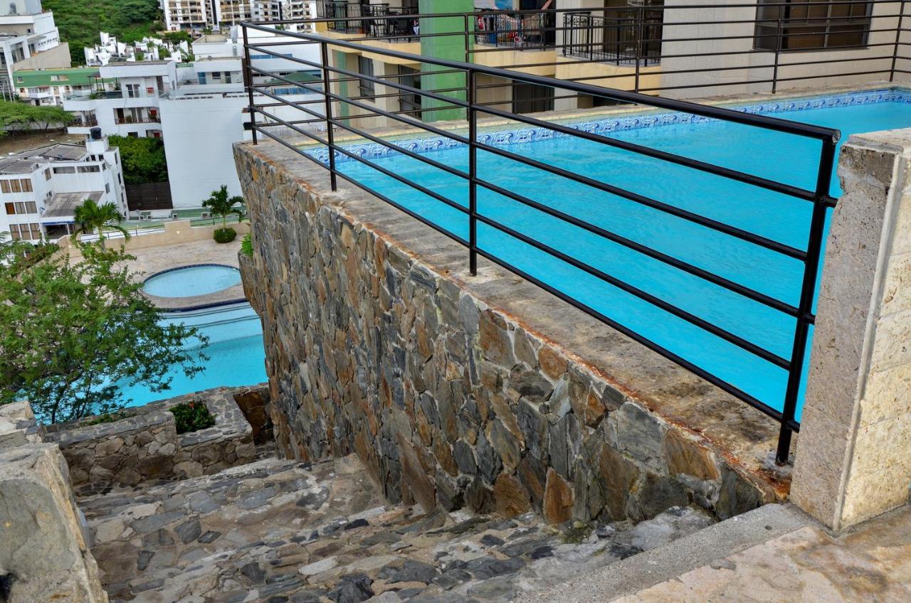 Apartamentos El Penon Del Rodadero Vista Al Mar - By Apartamar Santa Marta Kültér fotó