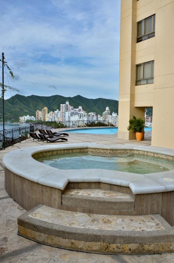 Apartamentos El Penon Del Rodadero Vista Al Mar - By Apartamar Santa Marta Kültér fotó
